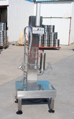 Single station beer keg filling machine